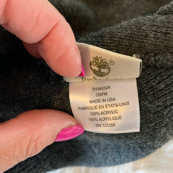 Timberland dark gray beanie - Picture 2 of 2